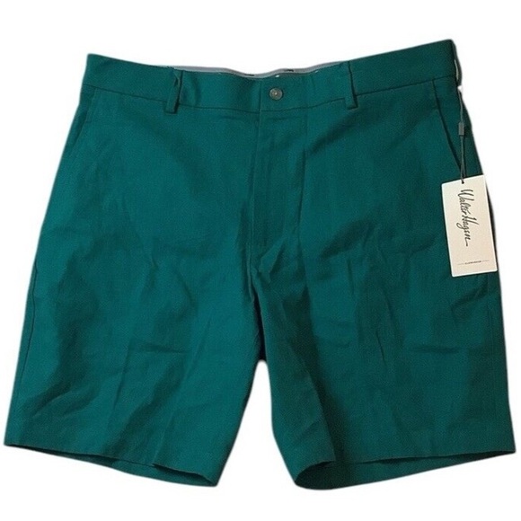 Walter Hagen Other - Walter Hagen Green Flat Front Shorts